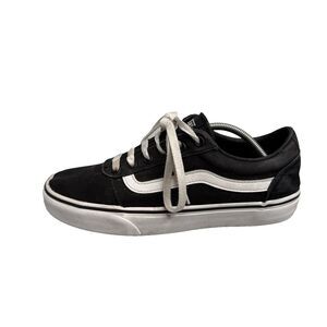 Vans Old Skool Sneakers Womens Sz 8.5 Black Canvas Low Top Shoes 751505